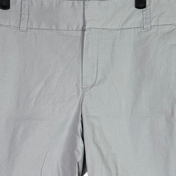 J. Crew 9" Frankie Stretch Chino Casual Mid Rise Shorts Pockets 12 Light Grey - Picture 13 of 15